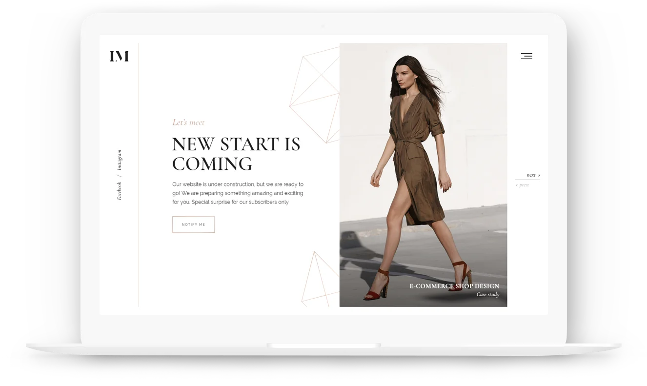 Imbue - Classy Coming Soon and Landing Page Template